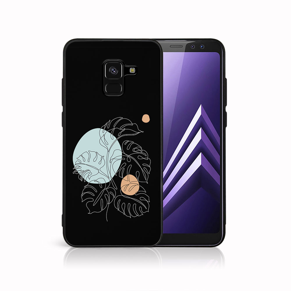 Levně MY ART Ochranný kryt pro Samsung Galaxy A8 2018 (A530) MONSTERA (194)