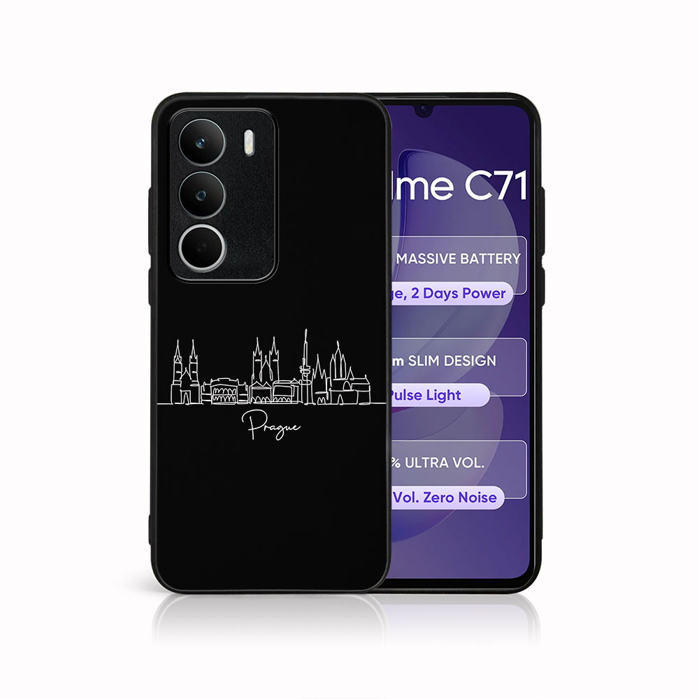 Levně MY ART Ochranný kryt pro Realme C71 PRAGUE (203)