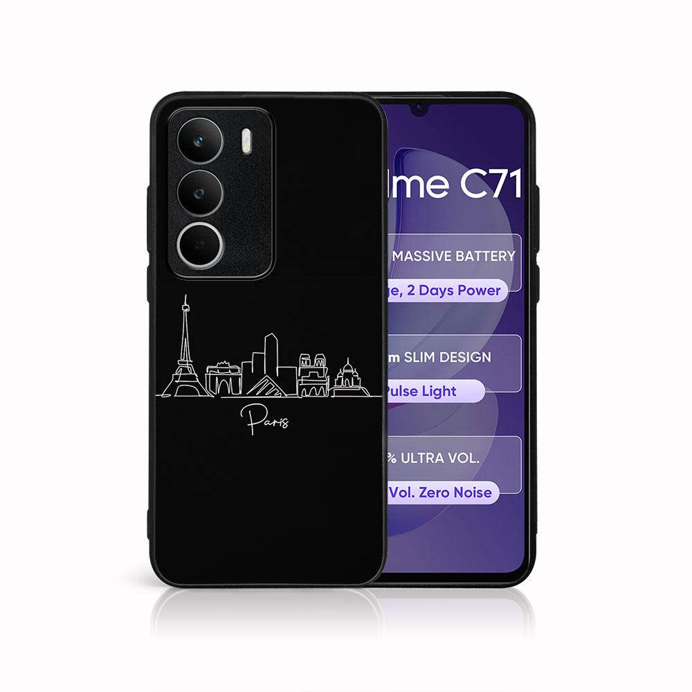 Levně MY ART Ochranný kryt pro Realme C71 PARIS (209)