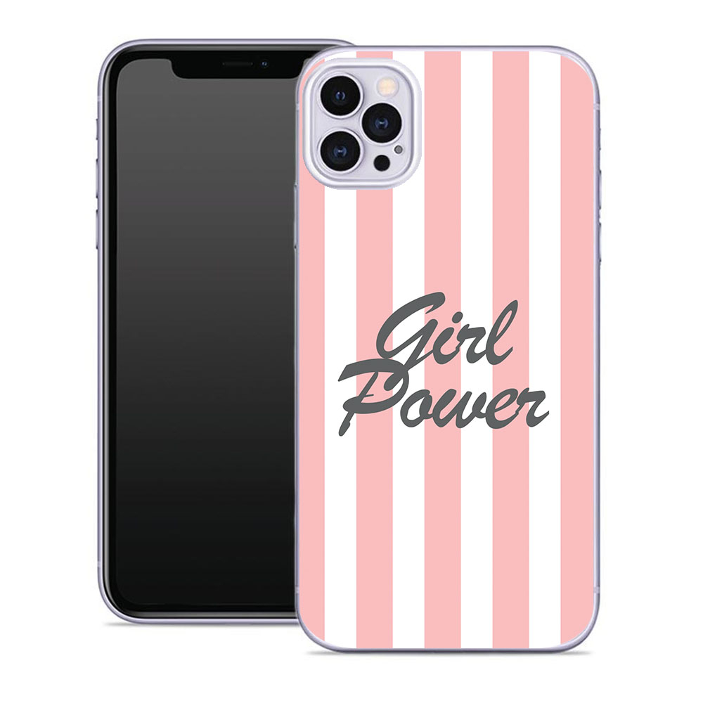 Levně MY ART Ochranný kryt Apple iPhone 12 / iPhone 12 Pro GIRL POWER (107)