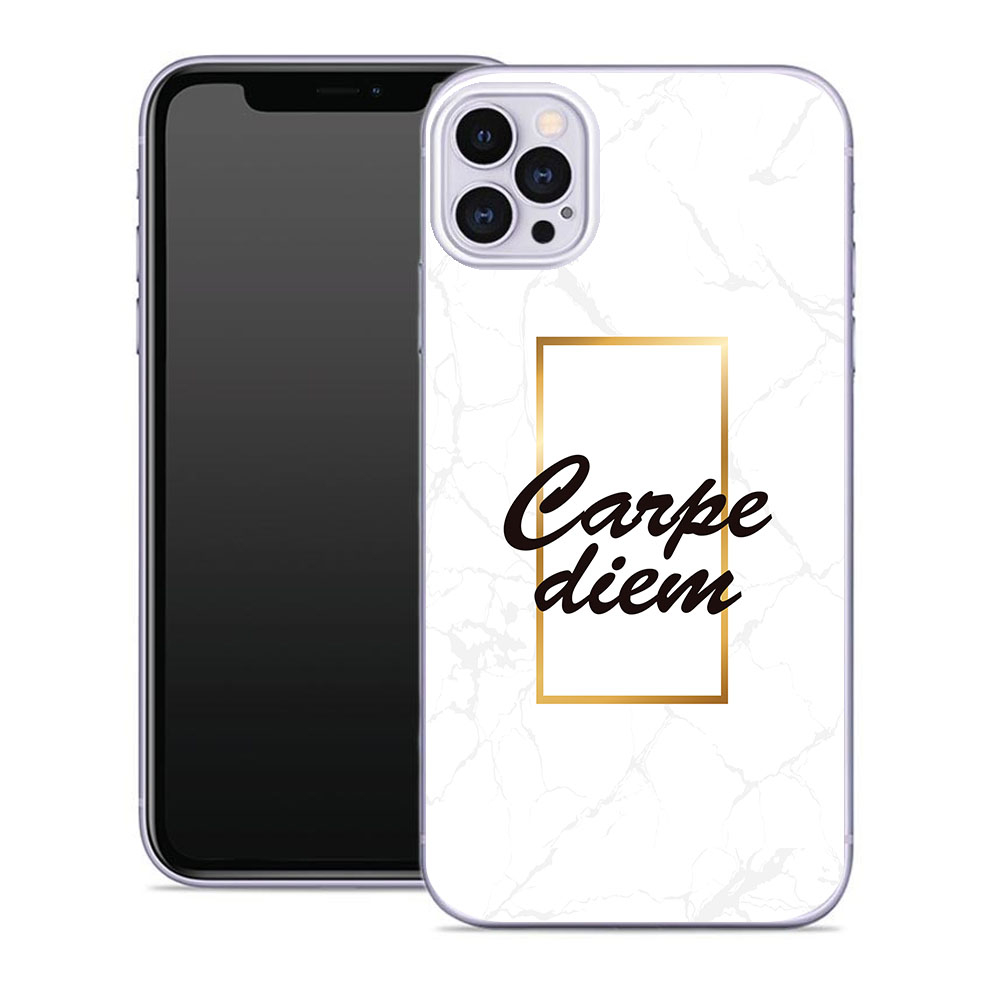 Levně MY ART Ochranný kryt Apple iPhone 12 / iPhone 12 Pro CARPE DIEM (106)