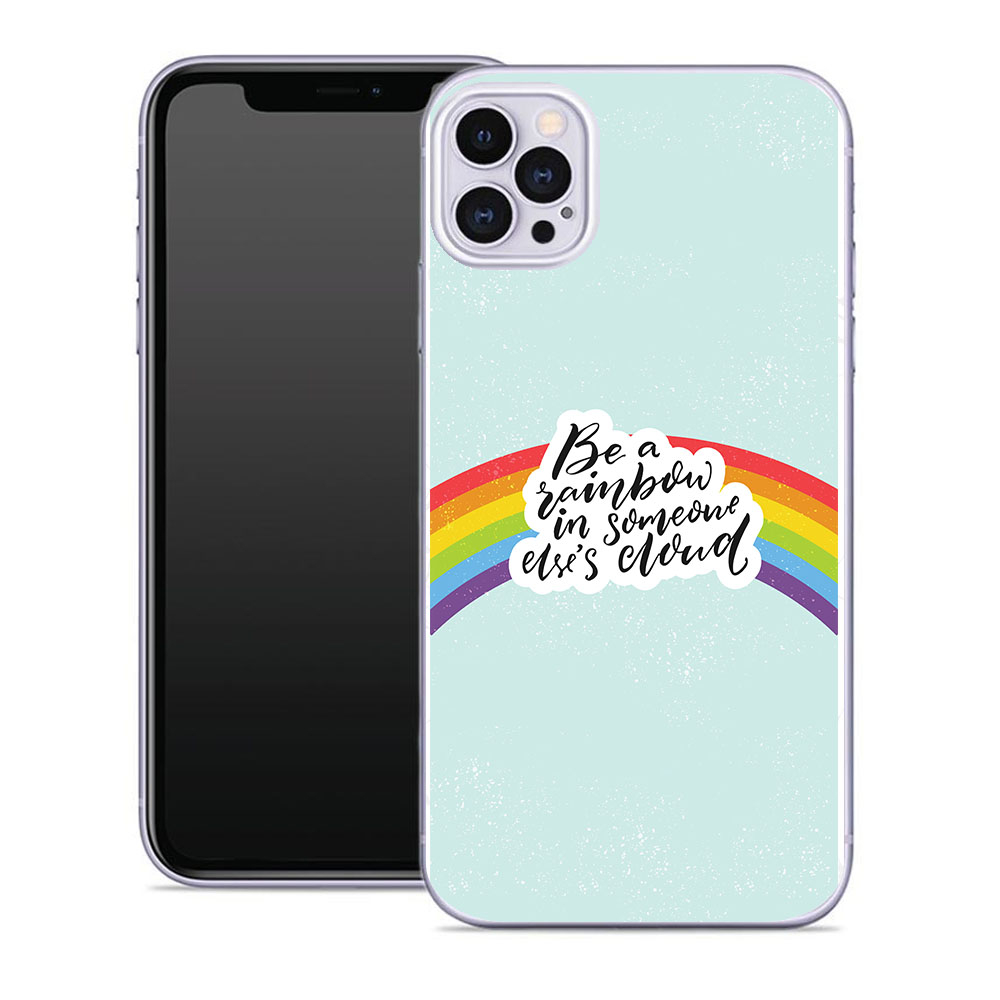 Levně MY ART Ochranný kryt Apple iPhone 12 / iPhone 12 Pro RAINBOW (105)