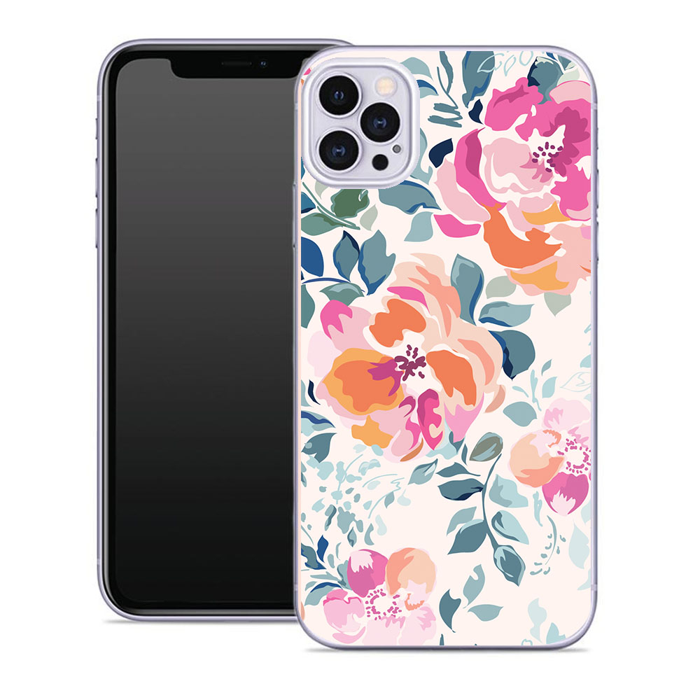 Levně MY ART Ochranný kryt Apple iPhone 12 / iPhone 12 Pro BLOSSOM (160)