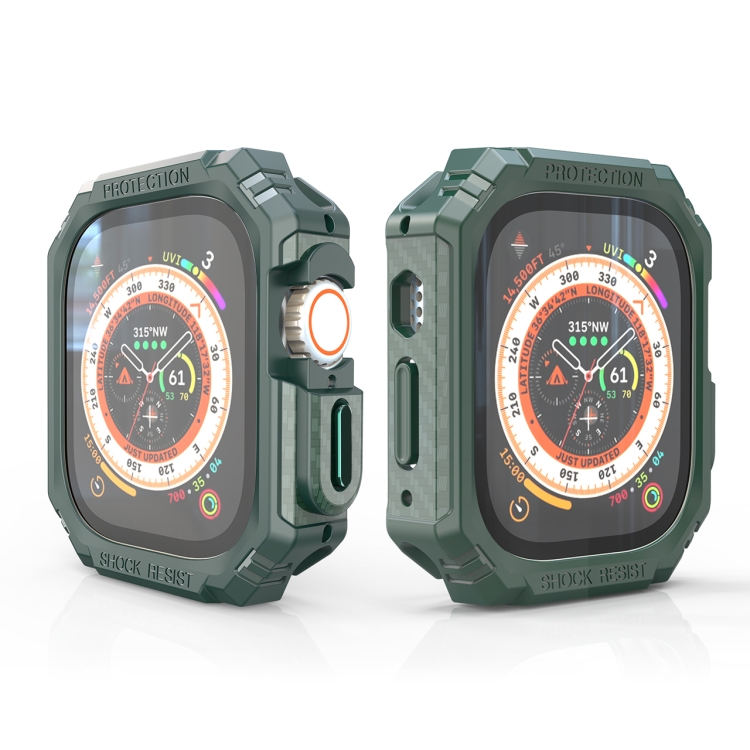 ARMOR Odolný kryt pro Apple Watch Ultra 1 / 2 / 3 49mm GREEN