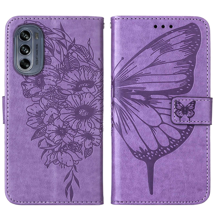PROTEMIO 51752
ART BUTTERFLY Peněženkový kryt Motorola Moto G62 5G fialový