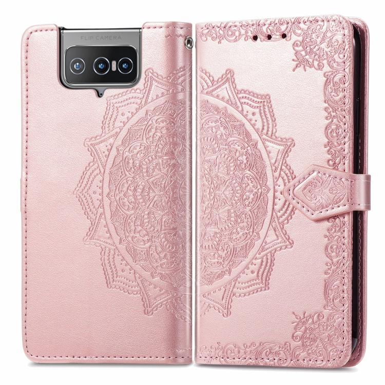 VSECHNONAMOBIL 35395
ART Peňaženkový kryt Asus Zenfone 8 Flip (ZS672KS) ORNAMENT růžový