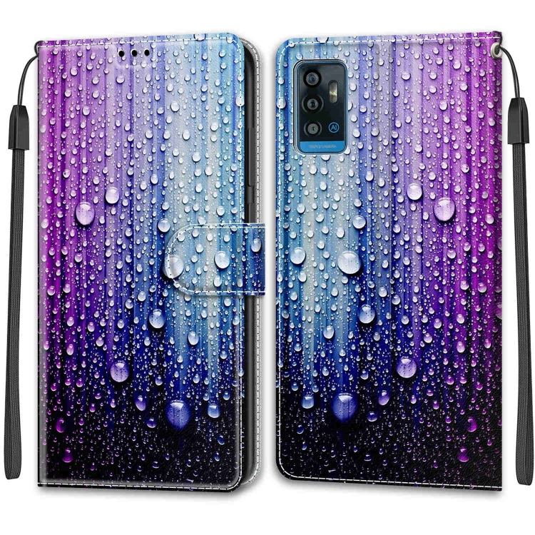ART Peněženkový kryt pro ZTE Blade A71 2020 DROPS