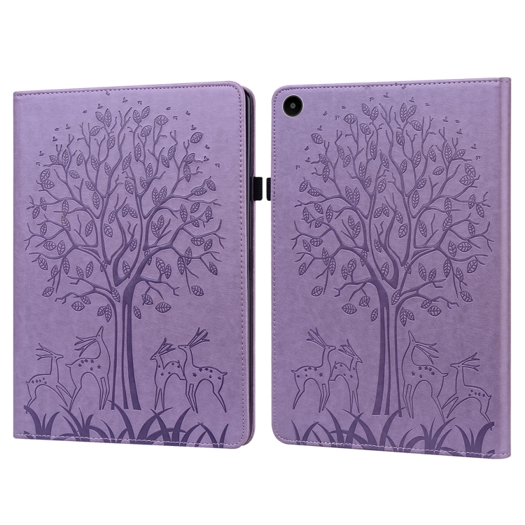 Levně ART TREE Flip ový obal Huawei MatePad SE fialový