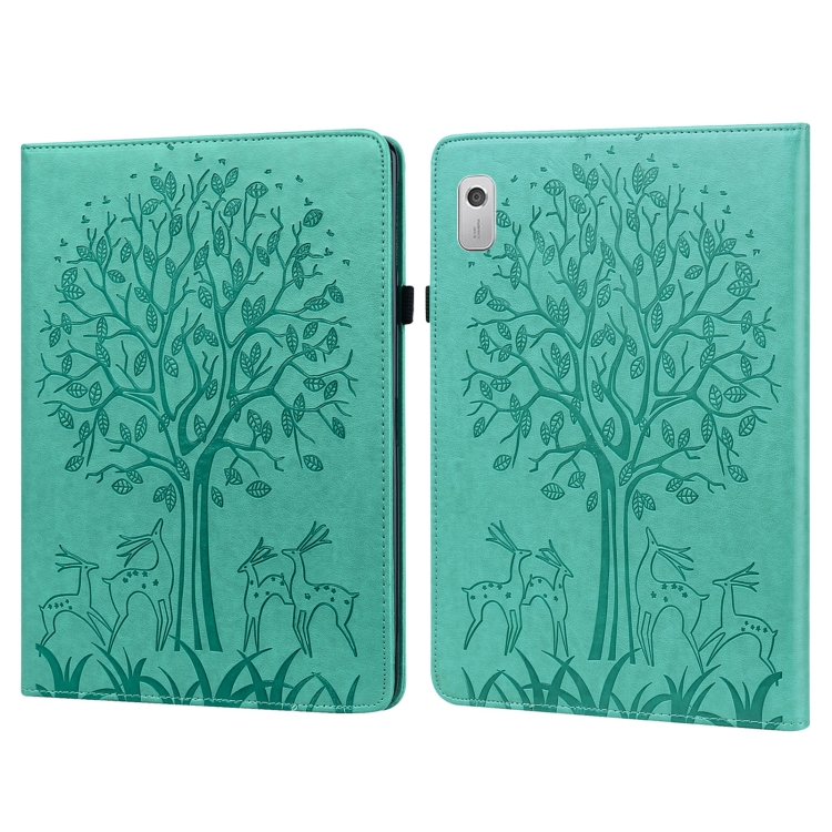 ART TREE Flip ový obal Lenovo Tab M8 4. generace (4th gen) zelený