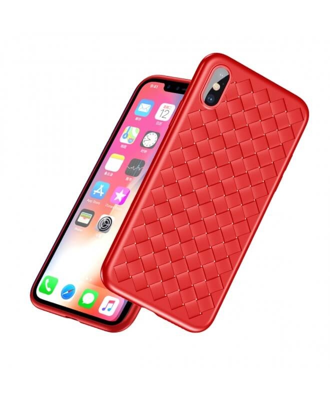 BASEUS 6831
BASEUS BV Weaving obal Apple iPhone X / XS červený