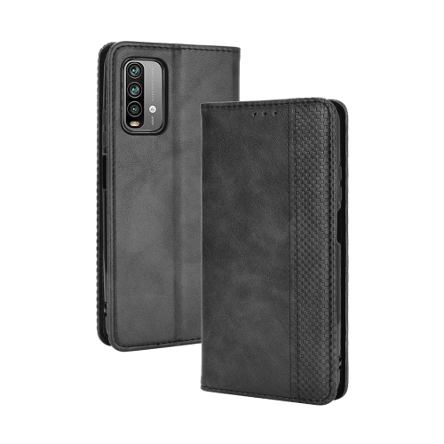 Levně BUSINESS Peněženkový kryt pro Xiaomi Redmi 9T černý