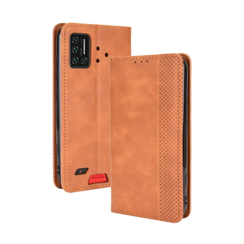 Levně BUSINESS Peňaženkový kryt Umidigi Bison / Bison Plus hnědý