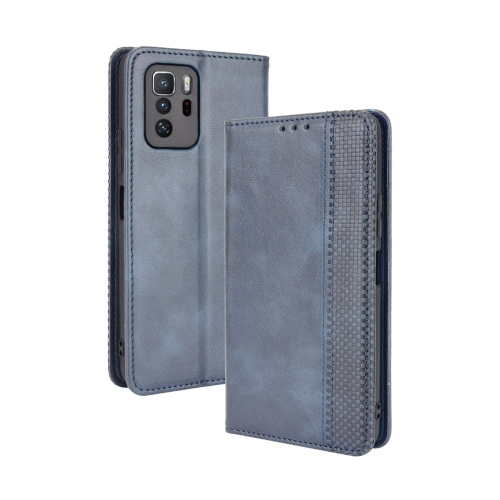 Levně BUSINESS Peňaženkový kryt Xiaomi Poco X3 GT modrý