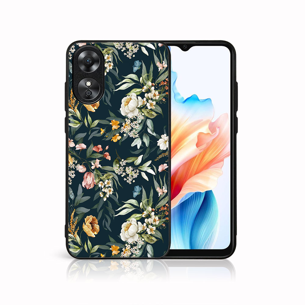 Levně MY ART Ochranný kryt pro Oppo A38 FLORAL (158)
