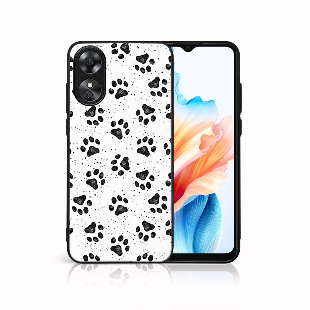 Levně MY ART Ochranný kryt pro Oppo A38 PAWS (185)