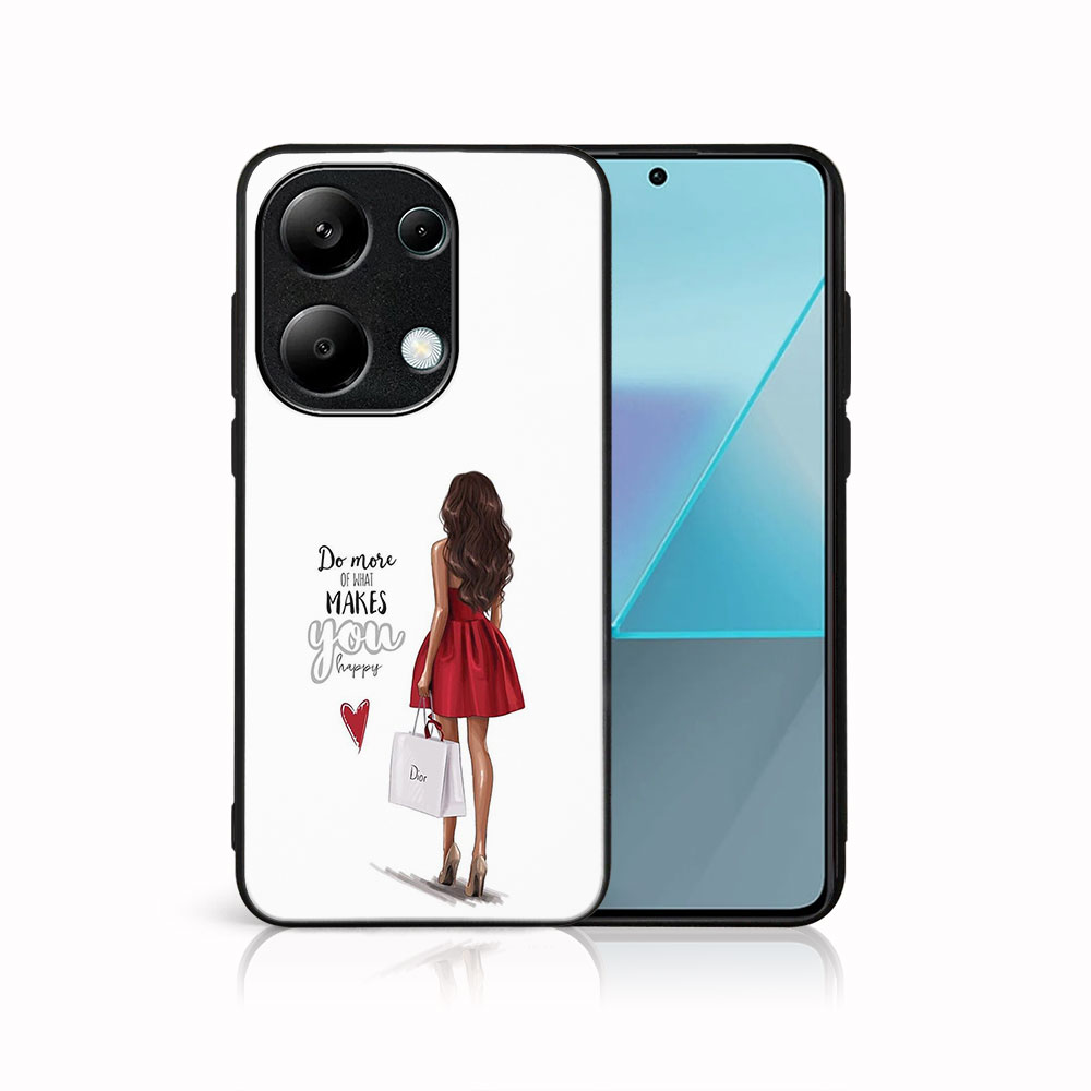Levně MY ART Ochranný kryt pro Xiaomi Redmi Note 13 Pro RED DRESS (137)