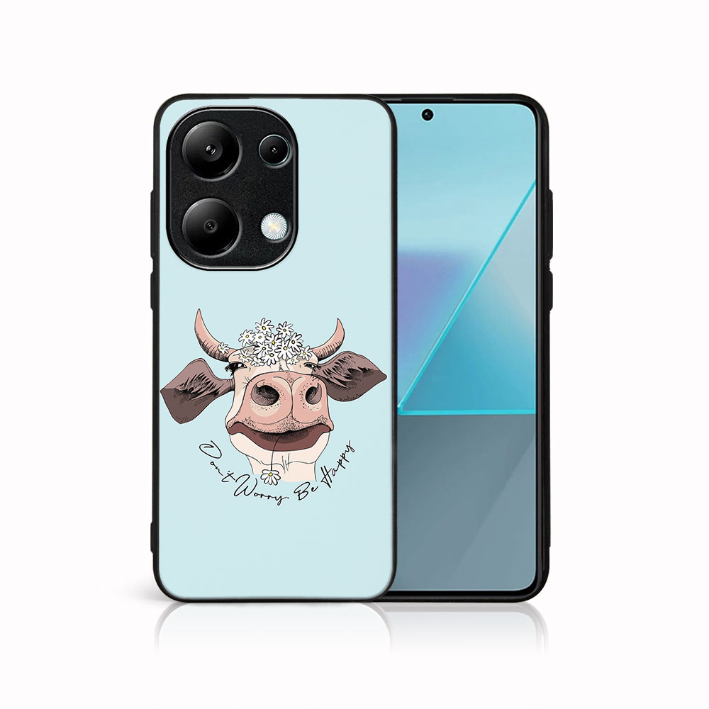 Levně MY ART Ochranný kryt pro Xiaomi Redmi Note 13 Pro HAPPY COW (181)