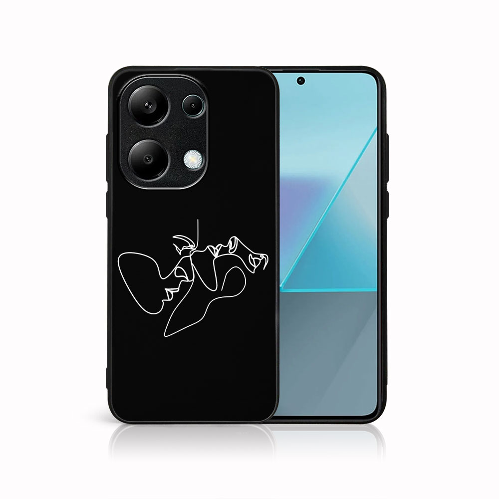 Levně MY ART Ochranný kryt pro Xiaomi Redmi Note 13 Pro FACES (196)