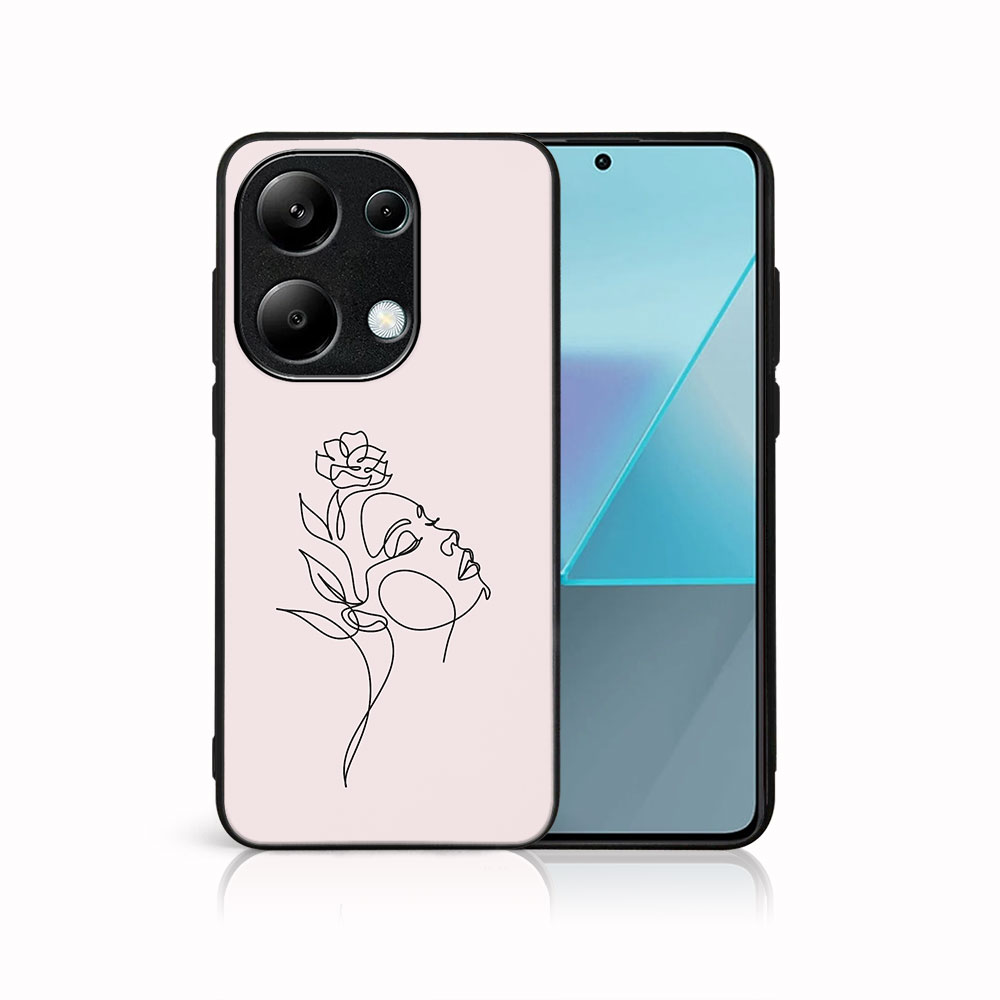 Levně MY ART Ochranný kryt pro Xiaomi Redmi Note 13 Pro ROSE GIRL (198)