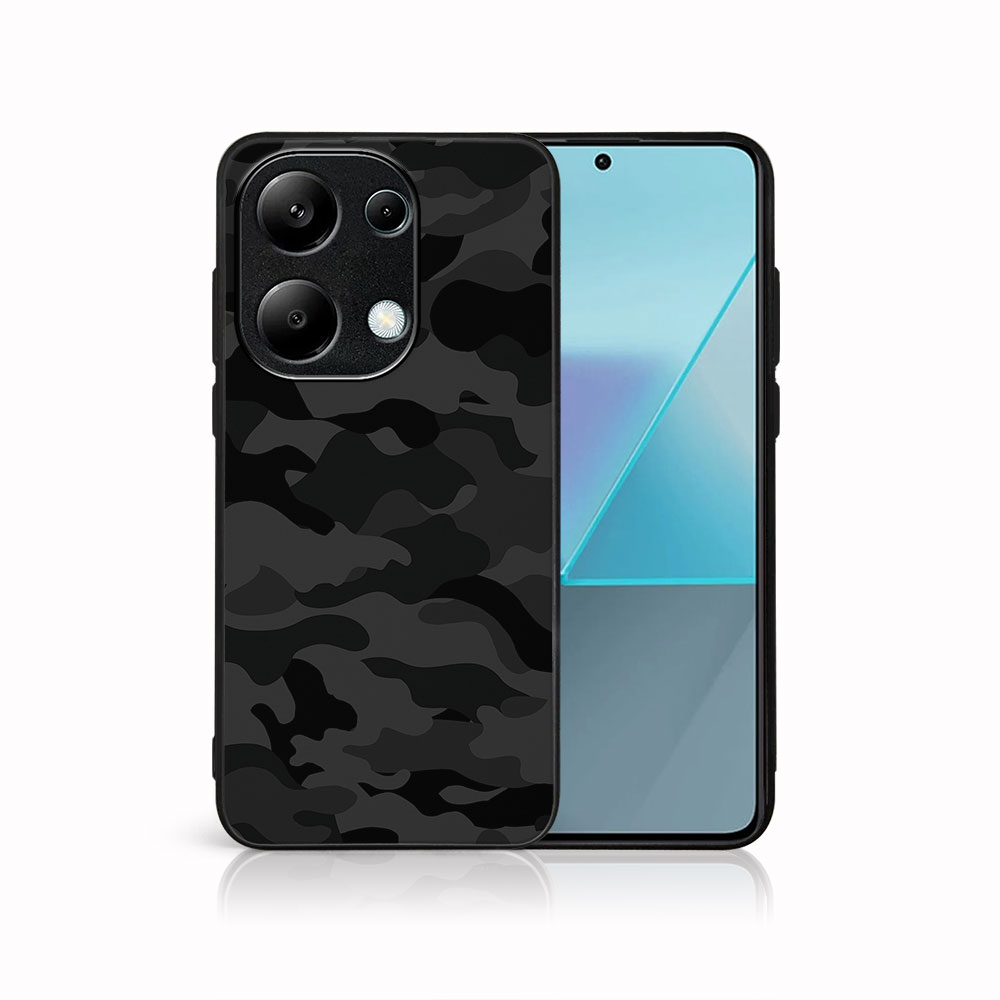 Levně MY ART Ochranný kryt pro Xiaomi Redmi Note 13 BLACK CAMO (234)