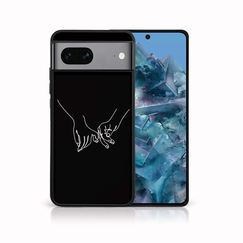 Levně MY ART Ochranný kryt pro Google Pixel 8 HANDS (X51)