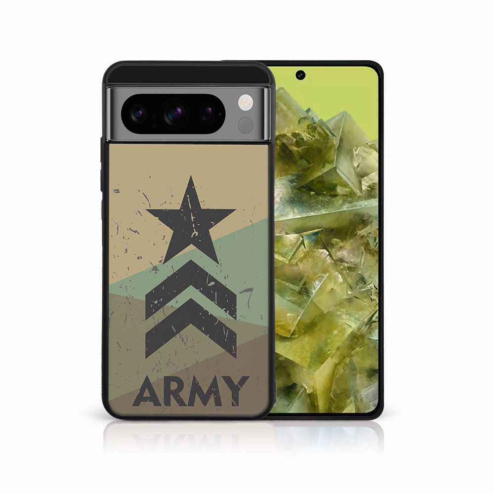 Levně MY ART Ochranný kryt pro Google Pixel 8 Pro ARMY (236)