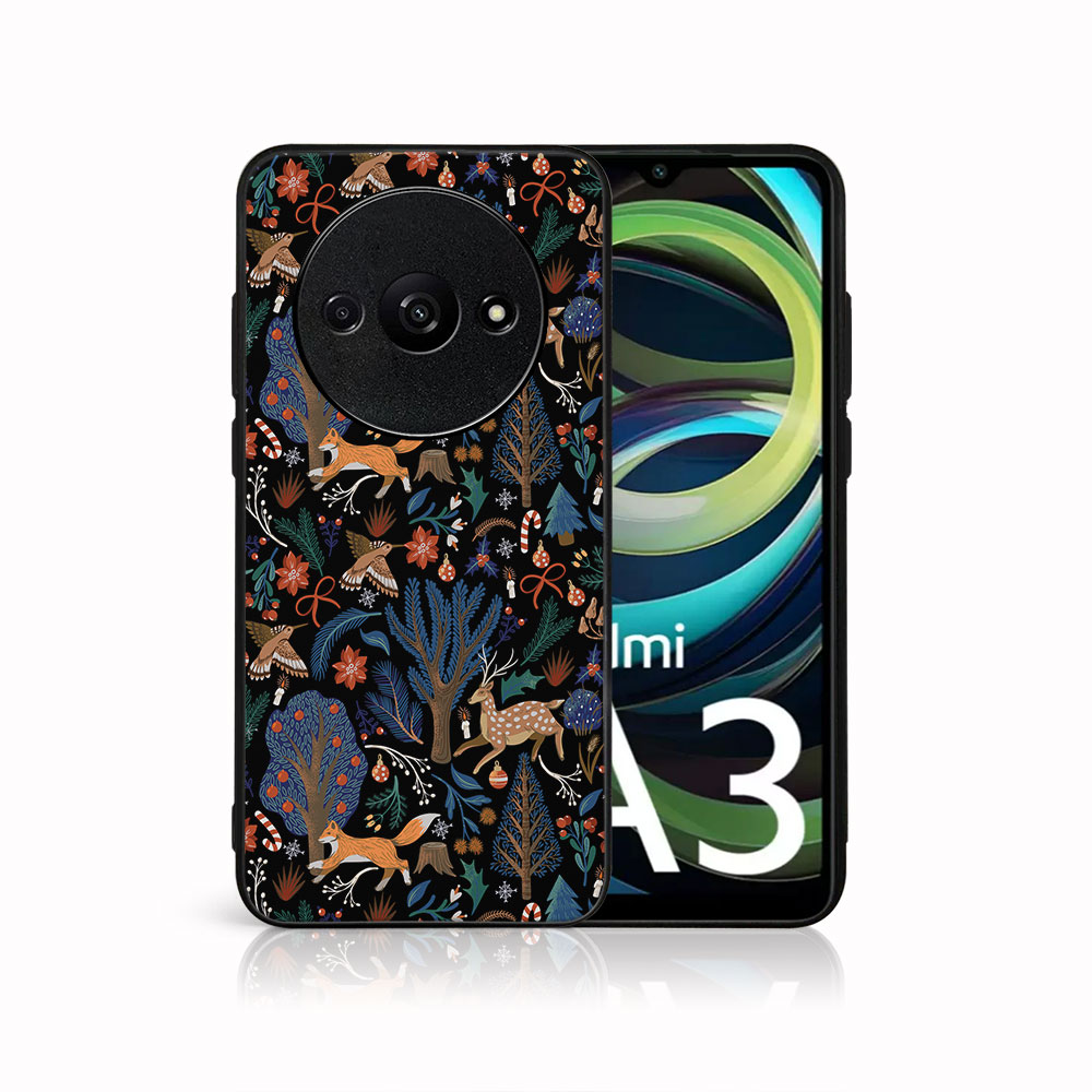 Levně MY ART Kryt s vánočním designem Xiaomi Redmi A3 WINTER (071)