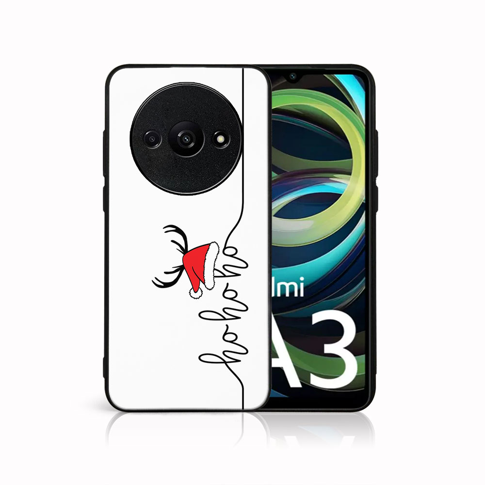 Levně MY ART Kryt s vánočním designem Xiaomi Redmi A3 HOHOHO (073)