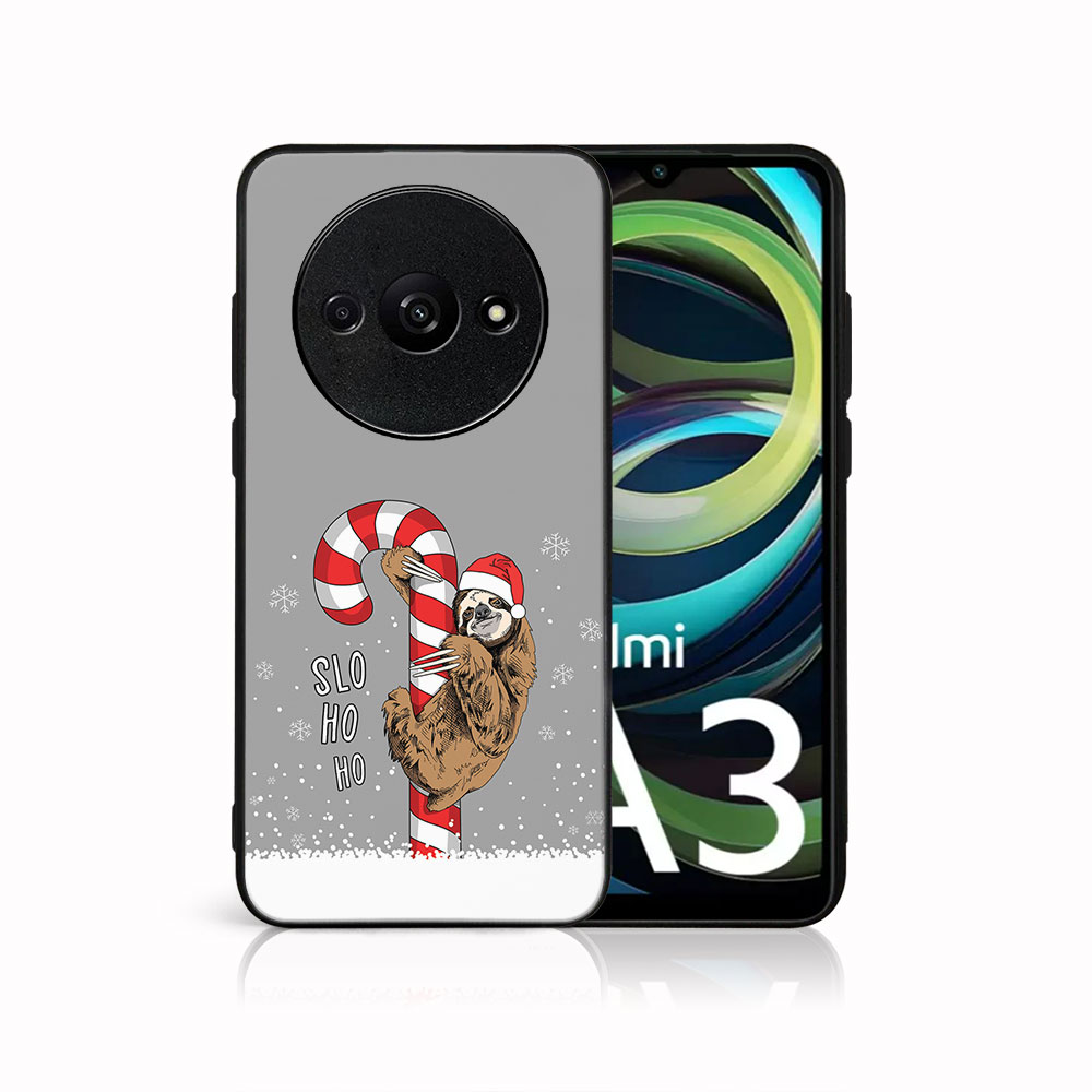 Levně MY ART Kryt s vánočním designem Xiaomi Redmi A3 CANDY (076)