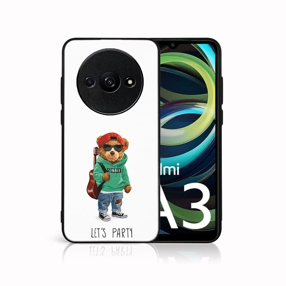 Levně MY ART Ochranný kryt pro Xiaomi Redmi A3 BEAR (177)