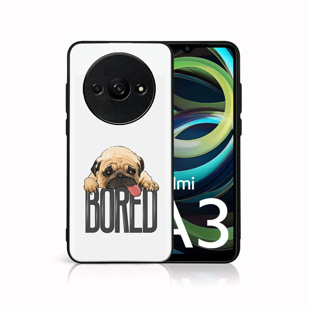 Levně MY ART Ochranný kryt pro Xiaomi Redmi A3 BORED (178)