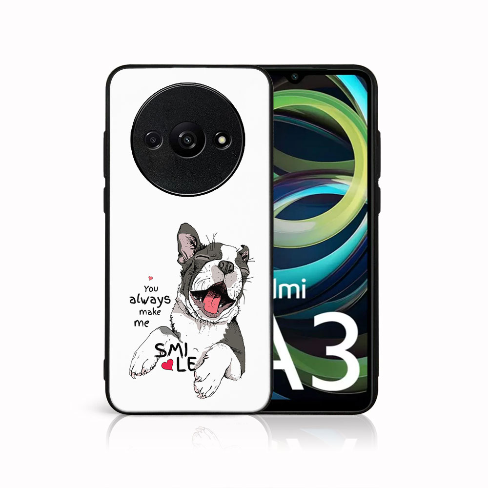 Levně MY ART Ochranný kryt pro Xiaomi Redmi A3 SMILE (189)