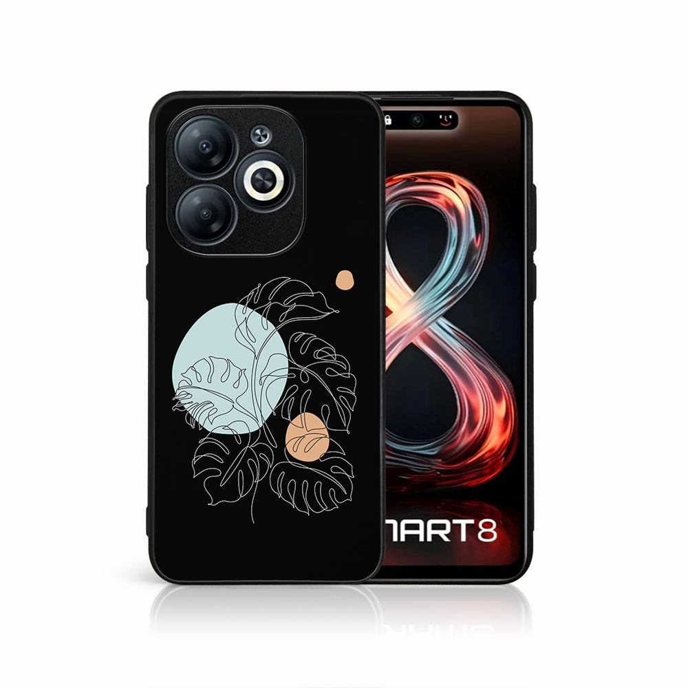 Levně MY ART Ochranný kryt pro Infinix Smart 8 MONSTERA (194)