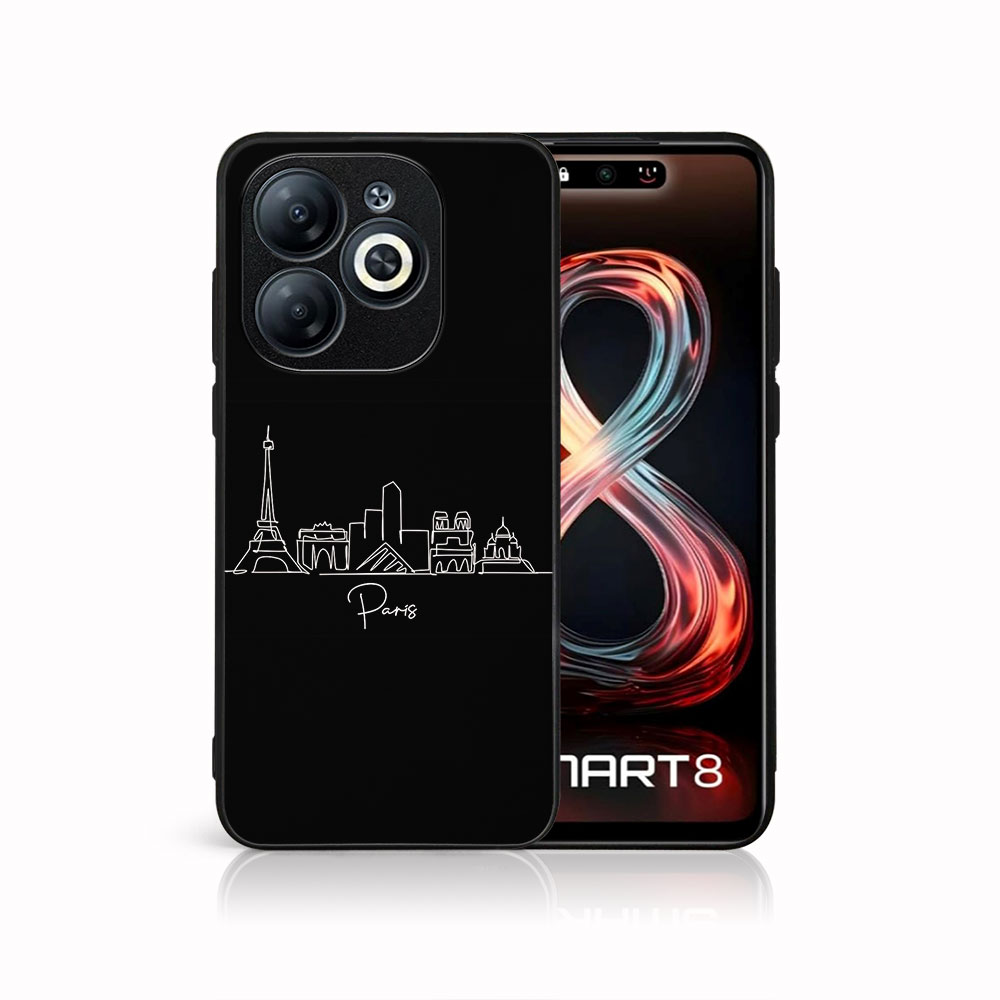Levně MY ART Ochranný kryt pro Infinix Smart 8 PARIS (209)