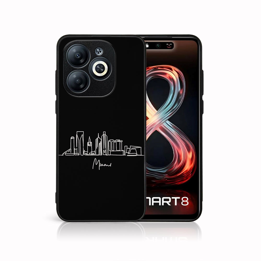 Levně MY ART Ochranný kryt pro Infinix Smart 8 MIAMI (211)