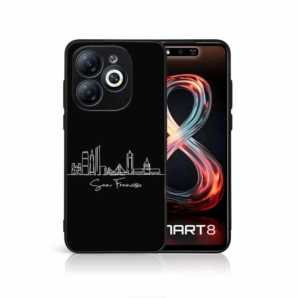 Levně MY ART Ochranný kryt pro Infinix Smart 8 SAN FRANCISCO (212)