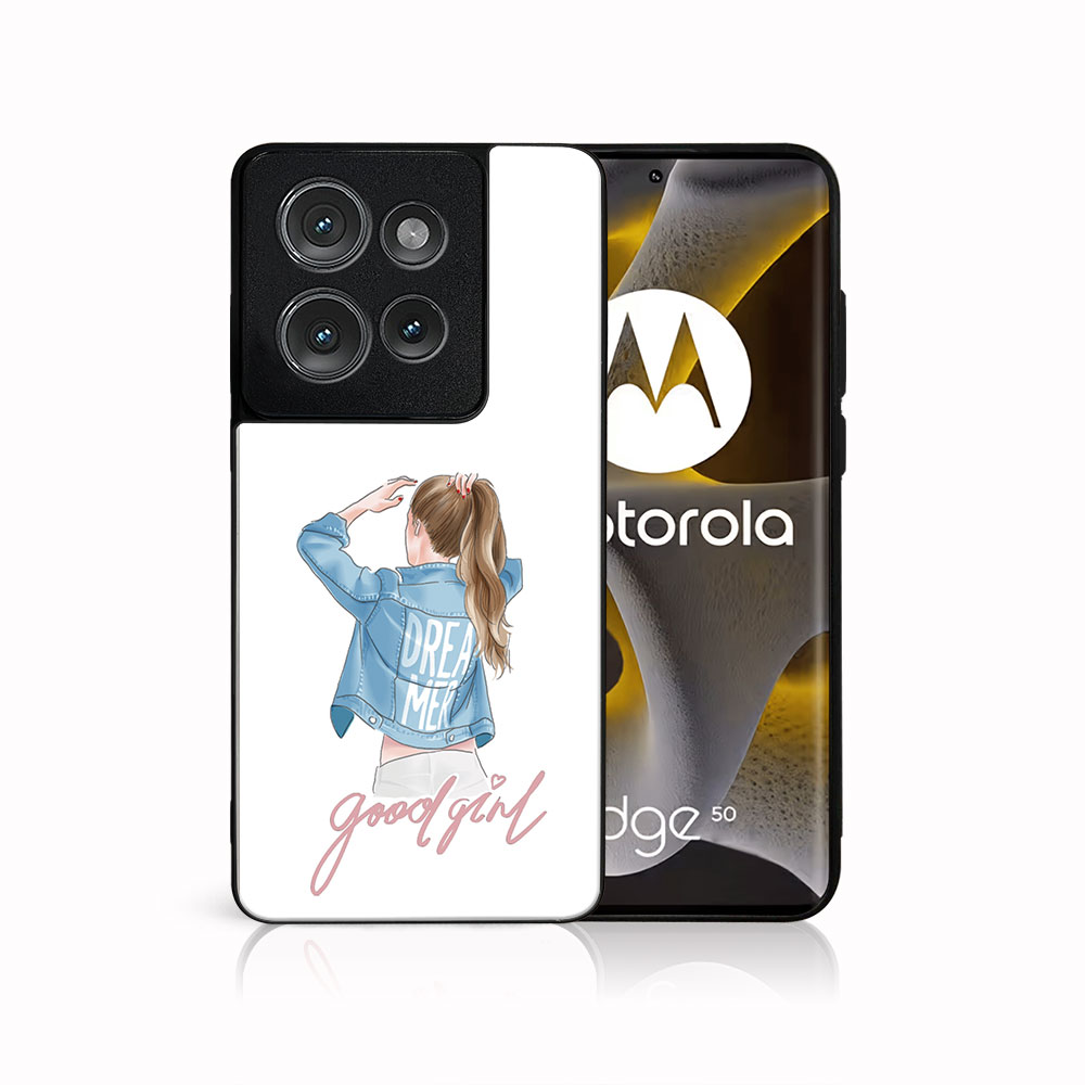 Levně MY ART Ochranný kryt pro Motorola Edge 50 GOOD GIRL (130)