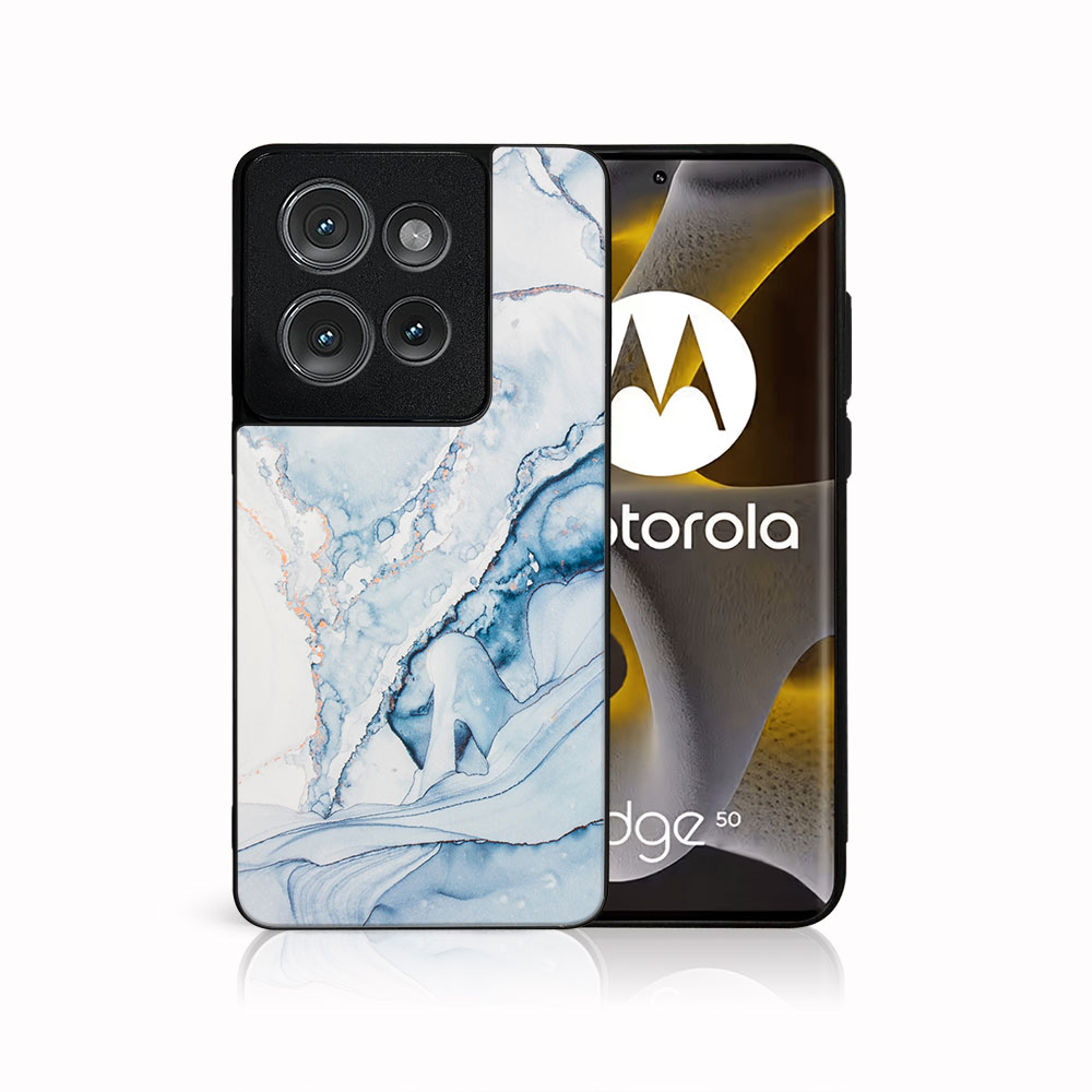 Levně MY ART Ochranný kryt pro Motorola Edge 50 LIGHT BLUE (149)