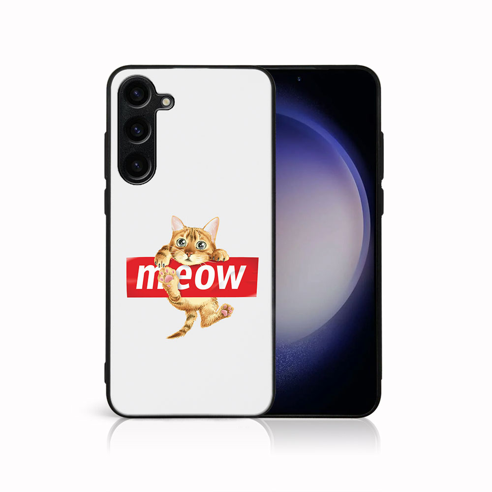 Levně MY ART Ochranný kryt pro Samsung Galaxy S24 Plus 5G MEOW (183)