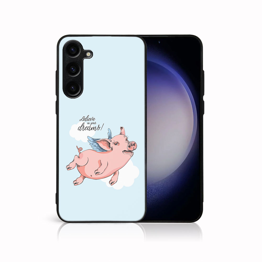 Levně MY ART Ochranný kryt pro Samsung Galaxy S24 FE 5G PIG (186)