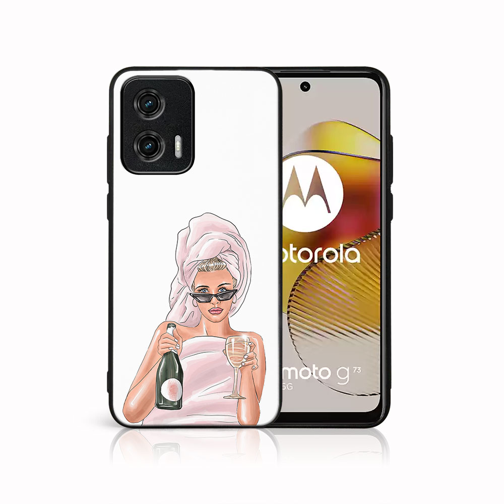 Levně MY ART Ochranný kryt pro Motorola Moto G73 5G CHAMPAGNE (134)