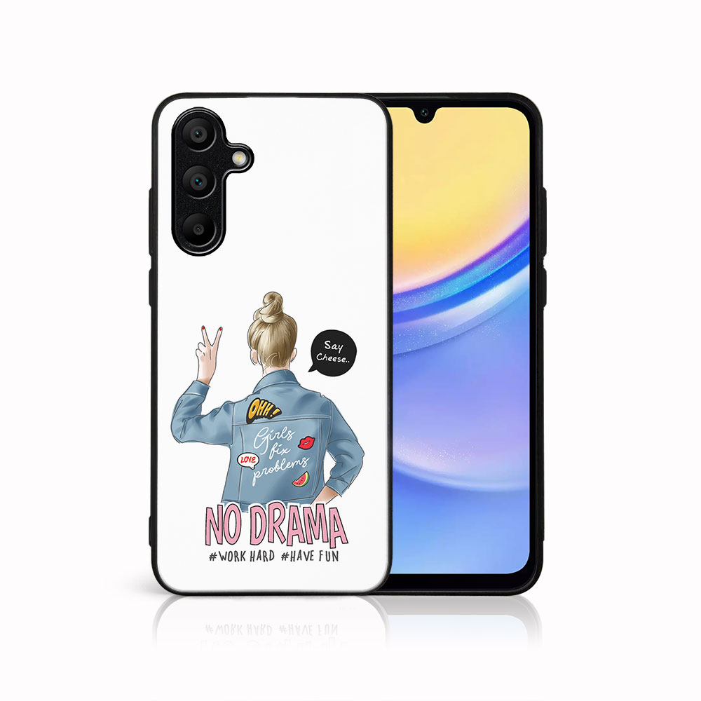 Levně MY ART Ochranný kryt pro Samsung Galaxy A15 NO DRAMA (138)