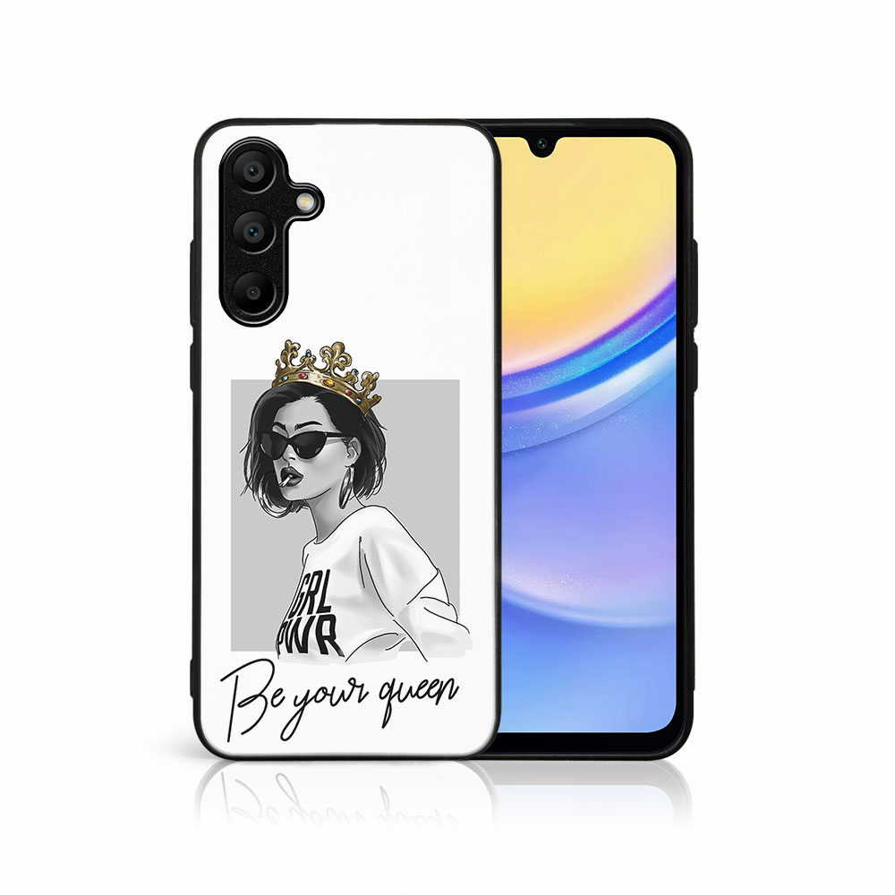 Levně MY ART Ochranný kryt pro Samsung Galaxy A15 QUEEN (139)