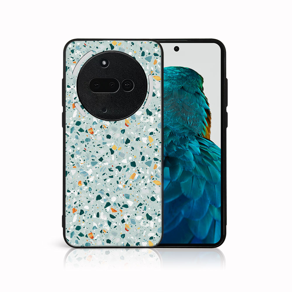 Levně MY ART Ochranný kryt pro Nothing Phone (3a) BLUE TERRAZZO (164)
