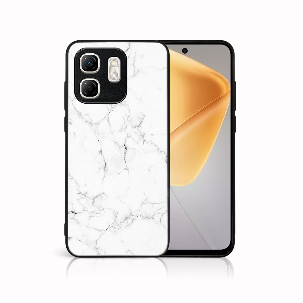 MY ART Ochranný kryt pro Infinix Hot 50i WHITE MARBLE (144)