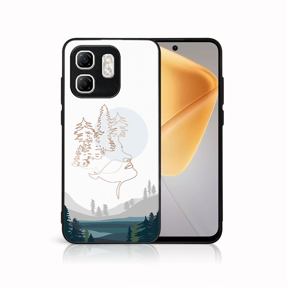 MY ART Ochranný kryt pro Infinix Hot 50i LAKE (192)