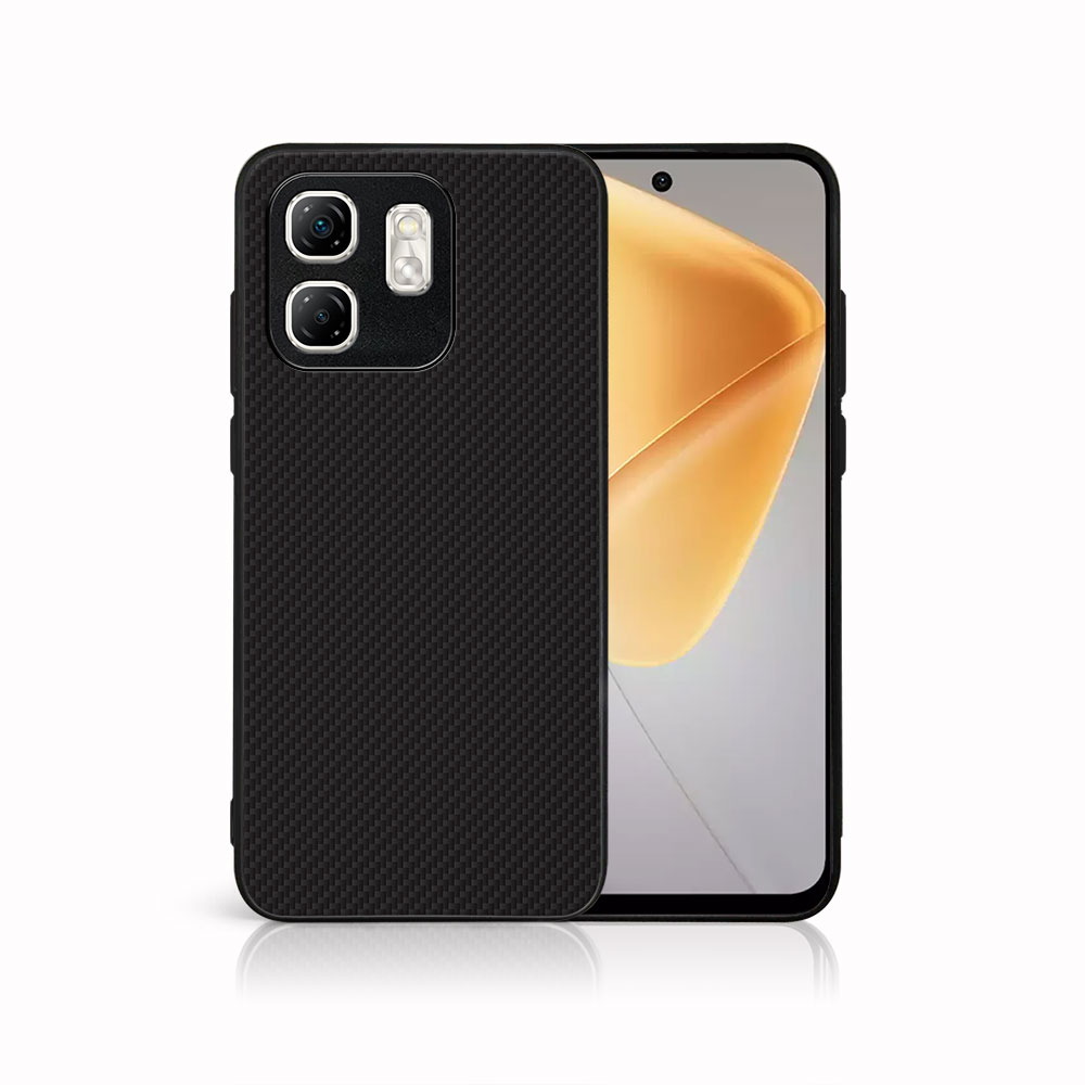 Levně MY ART Ochranný kryt pro Infinix Hot 50i CARBON (231)