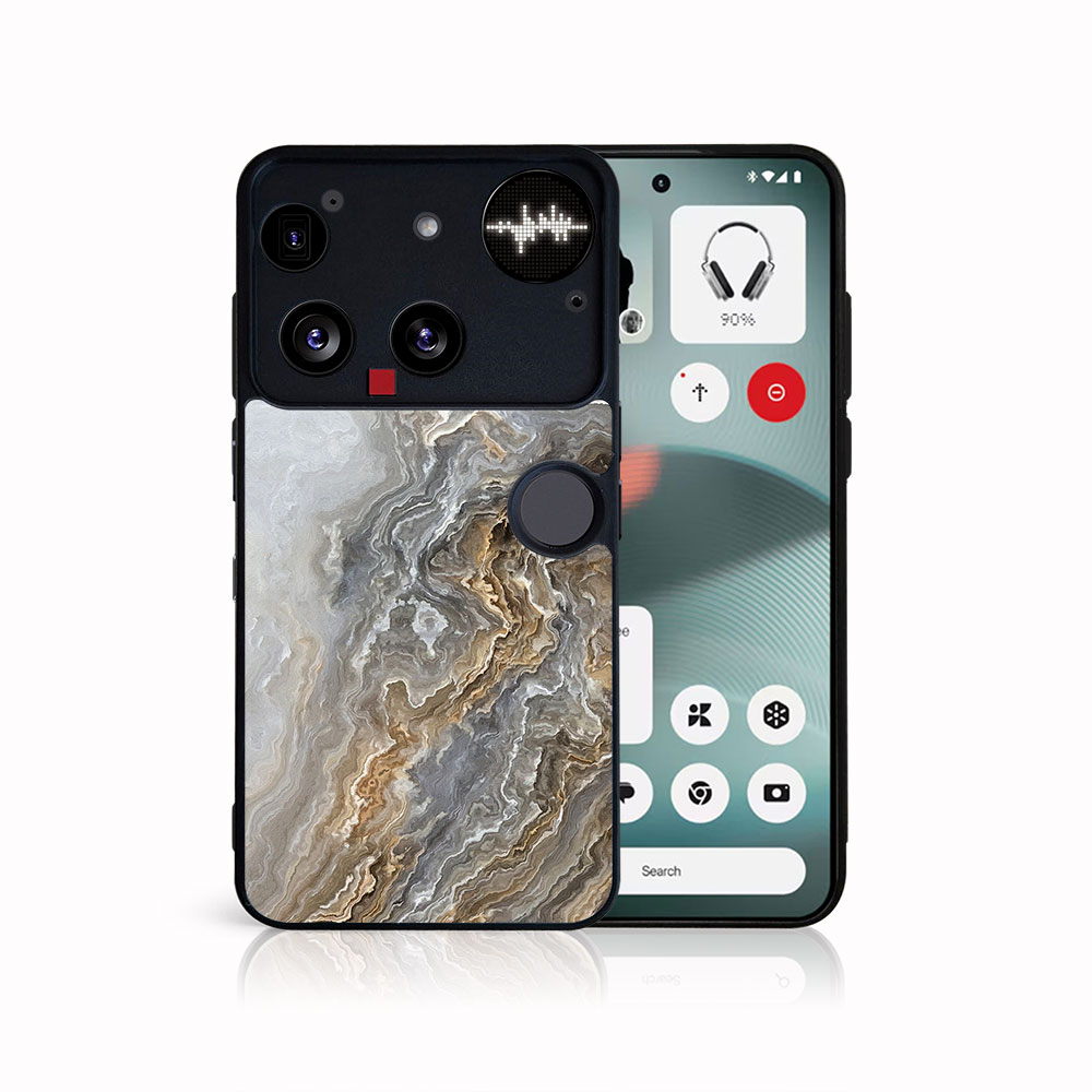 Levně MY ART Ochranný kryt pro Nothing Phone (3) béžová (151)