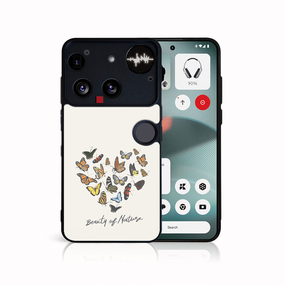Levně MY ART Ochranný kryt pro Nothing Phone (3) BUTTERFLIES (240)