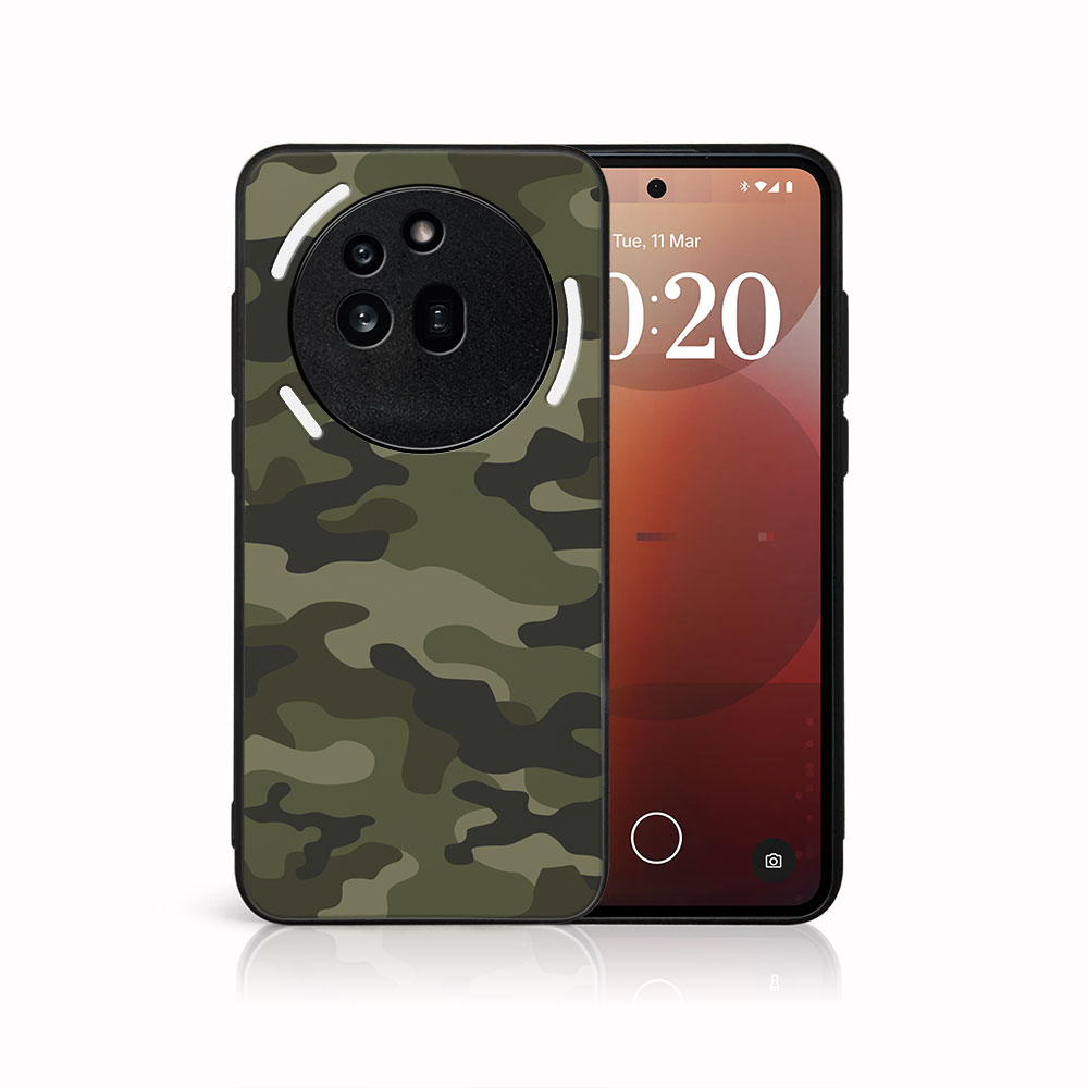 Levně MY ART Ochranný kryt pro Nothing Phone (3a) Pro GREEN CAMO (235)